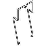 Spring wire clips for sockets: GZU8, GZU11