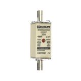 Fuse-link NH000 gG 500VAC 20A live tags Double indicator By 3