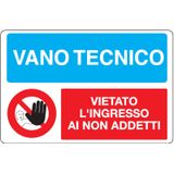 Various sign - Al - Dimensions: 330x250 mm