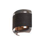 PANTILO ROPE, wall-mounted light, other, 1x max. 15W G9, silver