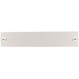 BPZ-FP-1000/050-BL Front plate, for HxW=50x1000mm, blind