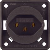 sock. outl. w. earth cont. CH type 13, screw term, Int. mod. ins., bro