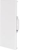 Endcap overlapping for BRS 100x210mm lid 80mm of sheet steel pure whit