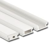 Step-on aluminum profile BD, 19x9 mm, without diffuser, 2 m