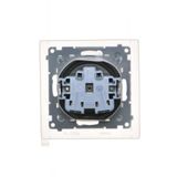 5-gang concrete frame, Light concr/anthracite