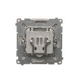 Single surface mounted box, Inox, metallized