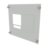 ProfiSNAP Front Plate, for enclosure width 400mm, H=300mm, prepared fo
