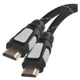 High speed HDMI Cable Ethernet A/Male - A/Male, 1.5m Nylon