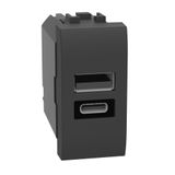 LL - USB CHARG. A+C 1M ANTHR. 20W PD