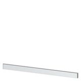 SIVACON, trim strip, W: 900 mm, under the door, light gray