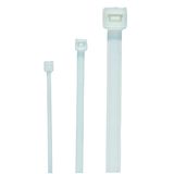 Cable band with plastic tongue, nature 4.5x280mm