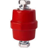 Busbar Insulator SM408R red, h=40mm, M8