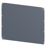 SIVACON, mounting plate, Quick assembly with screws, perforated, H: 1000 mm, W: 1200 mm, zinc-plated