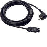 Connection 5000mm, Schuko-angle-plug/socket