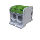 STB 185-2 Rail-mounted terminal block Al/Cu 87820 SIMBLOCK green