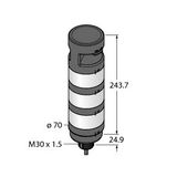 LED Signal Light Modular Signal Tower   TL70GYRA