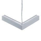 SUP2 TRACK U ELEC-FEED CON 48V 90° SR - Angle connector 90° (electric)