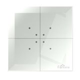 Glass button FW-GS-24-W 24 V