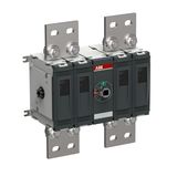 PV Disconnect Switch for 1000 Vdc, 1000 Amperes, Single circuit 6c, 6g,UL98B and IEC 60947-1, -3