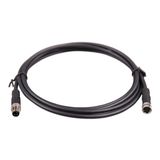 Victron Energy Data cables and interface M8 circ. Conn. Male/Female 3 pole cable 5m-2gb.