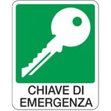 Safety sign - Al - Dimensions: 150x175 mm