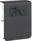 Device bearer outlet/ÜSM SL 20x115 graph