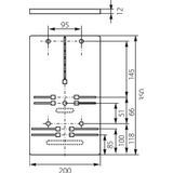 Counter board T-1F.3F-b/z-NOVA-12 FR