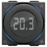 IoT dial thermostat FAN 2M CarbonMatt