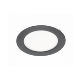 LED luminaire ORIS PLUS, 7 W, 560 lm, IP20, AC220-240V, 50/60 Hz, 120°, 4000K, recessed, black