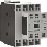 Contactor, 4 pole, AC operation, AC-1: 45 A, 1 N/O, 1 NC, 400 V 50 Hz,