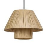 DECOR BAMBOO PAPER HUT PEND 280 E27OSRAM