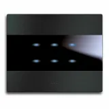 AVETOUCH PLATE ANTHR.ALUM. 6CONTR.