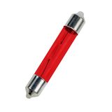 S6 Festoon 6X39 24V 3W Red