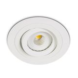 WHITE GU10 10W ADJUSTABLE