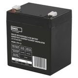 SLA battery 12V 5Ah faston 6,3mm