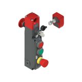 NG series safety switch with lock and integrated control devices, with actuator