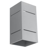 WALL LAMP BLOCCO GREY G9 1X40W IP20