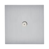 Art d'Arnould universe Epure illuminated push button with round button 2A - brushed steel