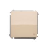 Intermediate switch, (module), 10AX, Screw, beige