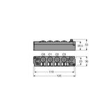 piconet Extension Module for IP-Link 4 Analog Inputs for Pt100   SNNE-40A-0009