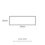 ZO-5/16 5-track branch plate 16mm?