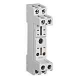 Socket with screw terminals, 5mm, conventional arrangement