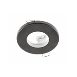 Spot luminaire housing MAREA, IP54/IP20 round, black