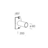 ARM 327 L=200 GREY