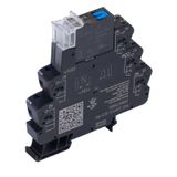 TERMSERIES, Relay module, Number of contacts: 2,  CO contact AgNi, Rated control voltage: 230 V UC ±5 %, Continuous current: 8 A, Screw connection, Test button available: Yes