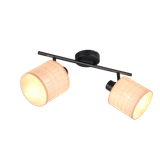 Aimee spot 2-pc E14 natural color/bast