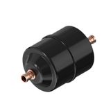 Hermetic filter drier, DCL, 16 cu.in., Steel Cu-plated