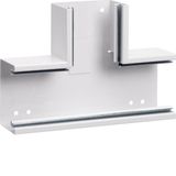 T-piece BRS 68x100mm made of steel pure white
