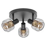 DECOR SPOT FIREFLY PL 3X2.8W E14BK OSRAM