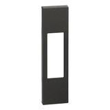 L.NOW-IT STD SOCKET 10/16A COVER 1M BLACK